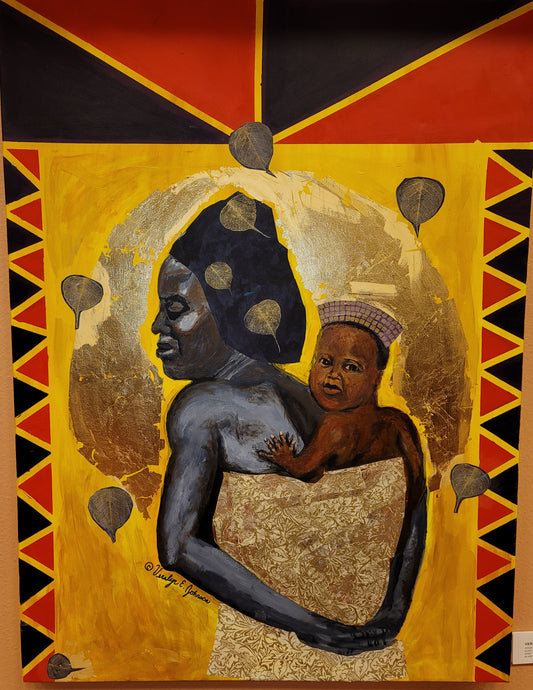 African Mother and Child